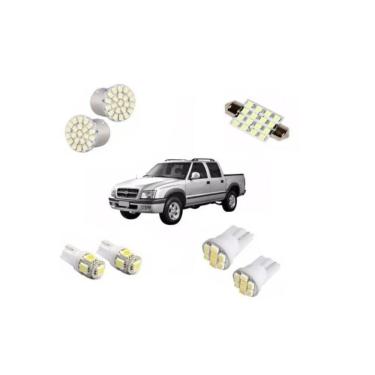 Imagem de Kit Lampadas Led S10 Pingo Placa Ré Luz Teto Torpedo
