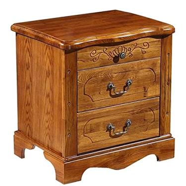 Imagem de Mesa de cabeceira pequena mesa lateral com 3 cômodas, mesa de canto para quarto, sala de estar, prateleira de cabeceira