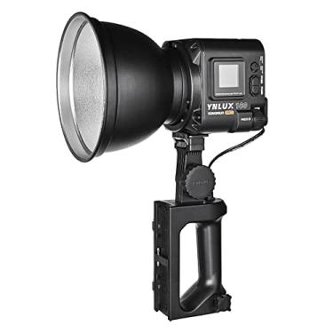 Imagem de Yongnuo Iluminação de saída contínua portátil YNLUX100 Pro, luz de vídeo LED COB de 120 W com suporte Bowens, 2700-6500K Bi-Color CRI95+ controle remoto sem fio, para fotos ao ar livre e vídeos do