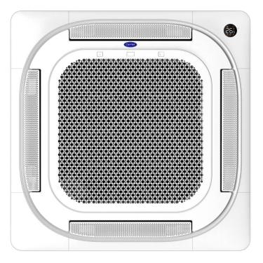 Imagem de Ar Condicionado Split Cassete Carrier 4 Vias 24000 BTUs Frio Inverter 220V Monofásico 38TVCD24515MC