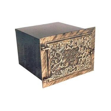Imagem de Forno Pesado para Fogão a Lenha Ouro N08 2mm 50x48x34cm