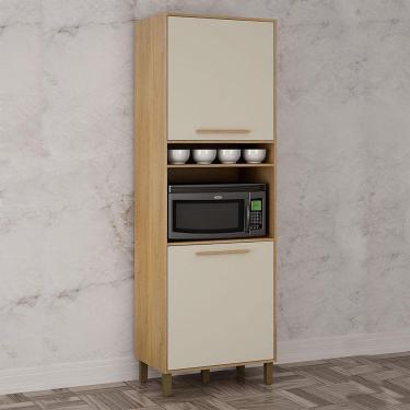 Imagem de Paneleiro Torre Quente Ambiente Salvador Cinamomo Off White - Valdemóveis