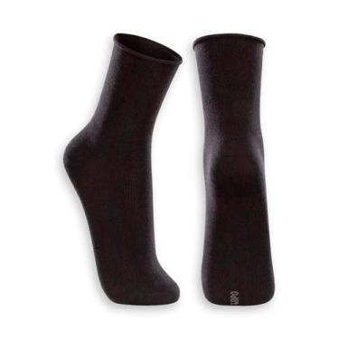 Imagem de Meia Cano Longo Lupo 1275-011 Masculina Sem Punho Algodão T. 37/44 45/