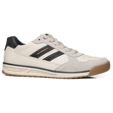 Imagem de Sapatênis Pegada Casual em Couro 112504-07 Masculino Creme-Masculino