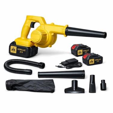 Imagem de Soprador e Aspirador Portátil SW13 Amarelo 21V 550W Gorillaz