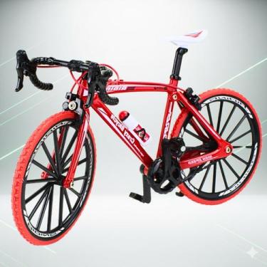 Imagem de Miniatura Bike SPEED Diecast 1:10 Metal Colecionável Articulada (20cm)