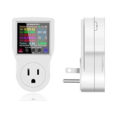Imagem de Medidor De Energia Digital 16A Com APP Para Plugue EU, US, FR, AU, UK 