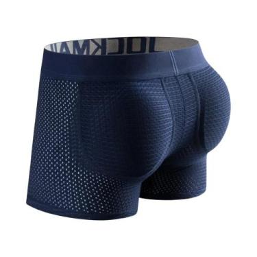Imagem de Cuecas Boxer Masculinas Sensuais Com Bojo Para Realce De Quadril E Bum