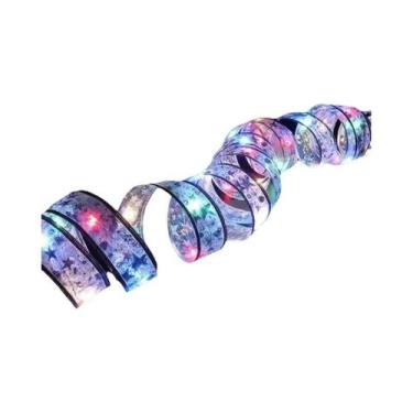 Imagem de Corda de luz decorativa de fita LED de Natal, corda de luz de fita de 