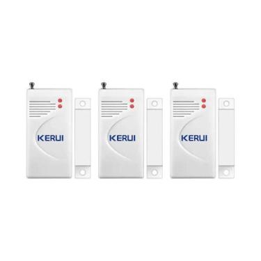 Imagem de Sensor De Porta E Janela Sem Fio 433mhz KERUI Para Sistemas De Alarme 