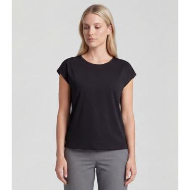 Imagem de Blusa Feminina em Malha Infinita Cor Preto, P, Preto