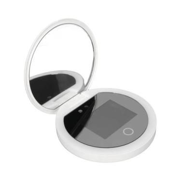 Imagem de Espelho De Maquiagem De Bolso Com Câmera Para Teste De Protetor Solar 