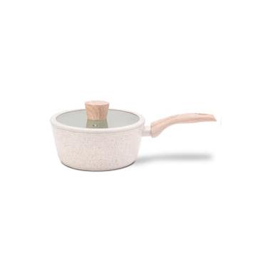 Imagem de Panela de Indução Brinox Sirus Ceramic Life Antiaderente Tampa de Vidro 2,1 Litros 20cm...