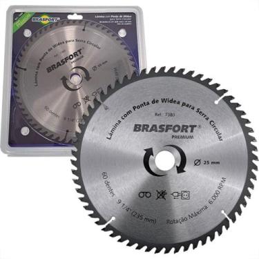 Imagem de Serra Circular Widea Brasfort/Premium 9.1/4''X 60 Dentes X 25Mm - BRAS
