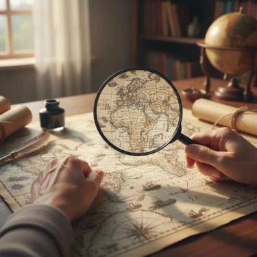 Imagem de Lupa De Mão Preta 100Mm Lente De Aumento 3.5 X - Coml Dantas