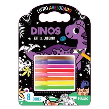 Imagem de Kit De Colorir - Dinossauros