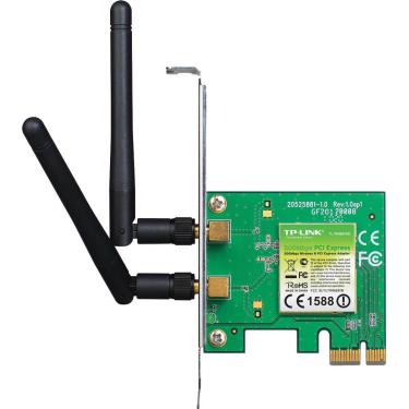 Imagem de Placa Rede Wireless TLWN881ND PCIe 300Mbps Low Profile TP-LINK