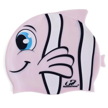 Imagem de Touca Natação Infantil Silicone Animal Kids HammerHead