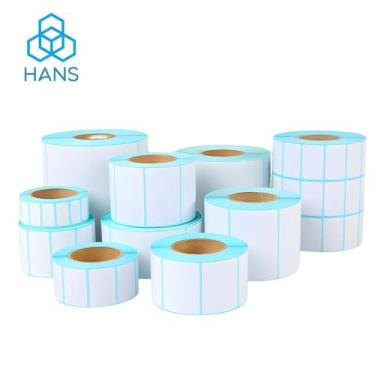 Imagem de Etiquetas Retangulares Removíveis Autoadesivas Em Branco, Adesivos De 