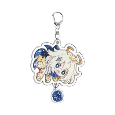 Imagem de Chaveiro Acrílico Fofo De Desenho Animado Raiden Shogun Yae Miko Nahid