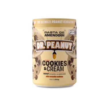 Imagem de DR. Peanut Pasta de Amendoim Cookies and Cream 250G - Com Whey Protein