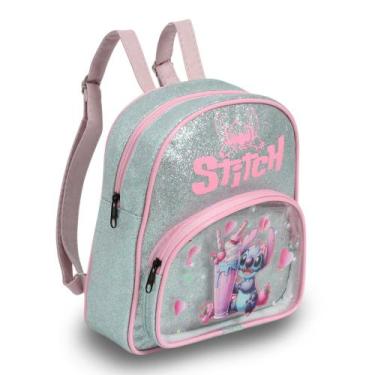 Imagem de Mochila Stitch Infantil Pequena Alça Costas Várias Cores - Plike, Prat