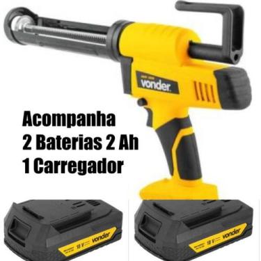 Imagem de Aplicador silicone com 2 baterias 18V 2Ah IASV 1830 VONDER