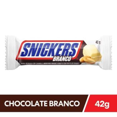 Imagem de Chocolate Snickers Branco Mars 42g