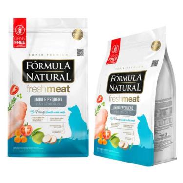 Imagem de Ração Fresh Meat Sênior Cães de Porte Mini e Pequeno 10kg - - ADIMAX, 