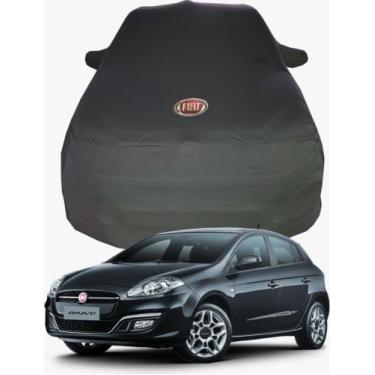 Imagem de Capa de Carro Fiat  Bravo Tecido  Lycra Premium - Cadilhe Capas, Preto