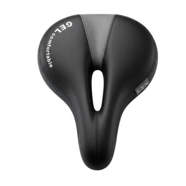 Imagem de Selim LTX Gel Vazado com Duas Molas e Carrinho 270x200mm Banco Bicicle