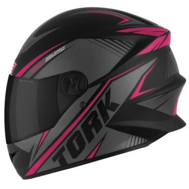Imagem de Capacete Moto Fechado R8 Viseira Fumê Pro Tork Adulto Segurança Confor