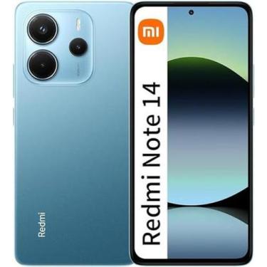 Imagem de Note 14 256GB 8GB ram Azul Versão de Lançamento Xiaomi tela AMOLED 120