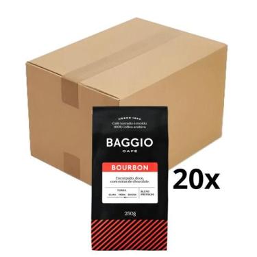 Imagem de Café Baggio Gourmet Bourbon Moído 250g Caixa com 20 Unidades