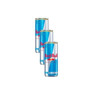 Imagem de Kit 3 Energético Red Bull Sugarfree Sem Açúcar 250ml