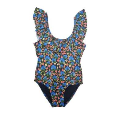 Imagem de Maiô Lycra Proteção UPF50+ Natação Strawberry Blue - Verão 2024 - Banh