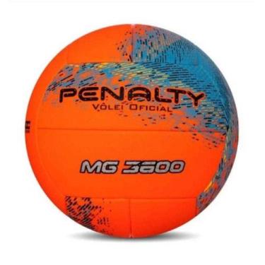 Imagem de Bola penalty volei mg 3600 xxi 521321, Laranja, Azul, Preto, UN