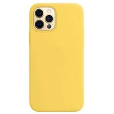 Imagem de Capa Capinha Case Aveludada Compatível com Iphone 12 Pro Max - Silicon