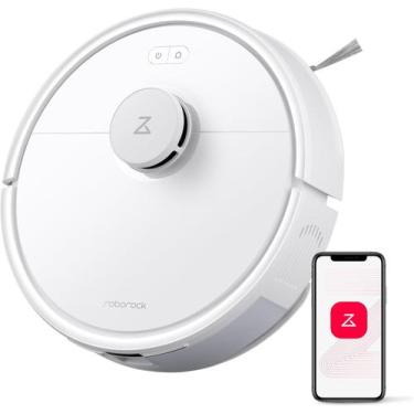 Imagem de Robô Aspirador Esfregão Roborock Q7 Sucção 8.000 Pa Mapeamento 3D Zona