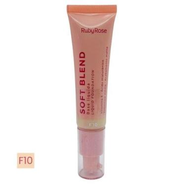 Imagem de Base Líquida Soft Blend Ruby Rose Matte Média Cobertura Efeito Aveluda