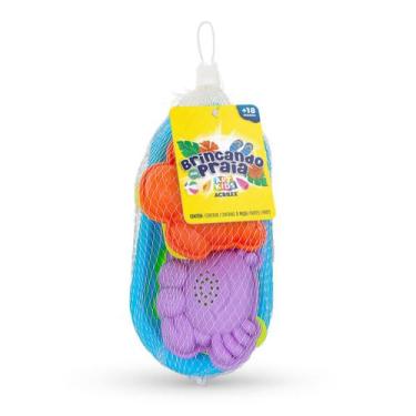 Imagem de Kit Brincando Na Praia Mini Barco 5 Peças Art Kids