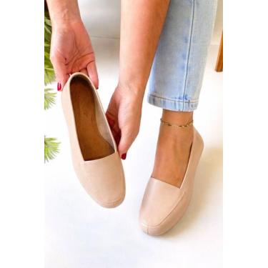 Imagem de Sapato Mocassim Feminino Couro Legitímo Super Macio - Enlaces Boutique