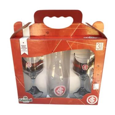 Imagem de Conjunto de vinho decanter e duas taças de vinho time internacional - 