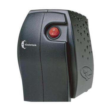 Imagem de Estabilizador Coletek ES-300, 300VA, 4 Tomadas, Entrada/Saída 115V - C