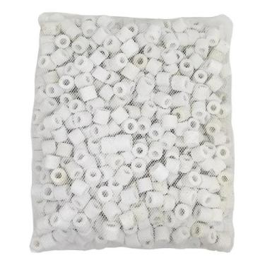 Imagem de Mídia Biológica Porosa Para Filtro De Aquário E Lago Ornamental 1,5kg 