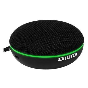 Imagem de Speaker Portátil Caixa De Som Aiwa Awf20 Bluetooth Microfone Cor Preto