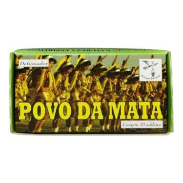 Imagem de Defumador Natureza Povo da Mata Tablete  Proteção  Natureza  Equilíbri