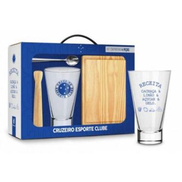 Imagem de Kit Caipirinha 4 Peças Cruzeiro 12777 - Brasfoot