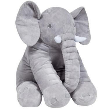Imagem de Almofada Elefante Gigante Cinza - Buba