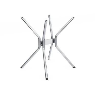 Imagem de Base de Metal para Mesa de Jantar 60cm Loire Prata/Cromado - Kappesber